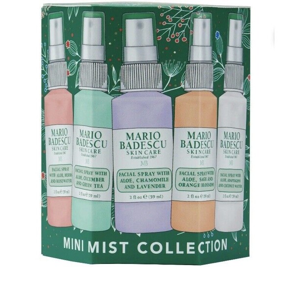 Mario Badescu 5 PC Mini Mist Collection 5x2.0 Fl Oz  NEW - Picture 1 of 2